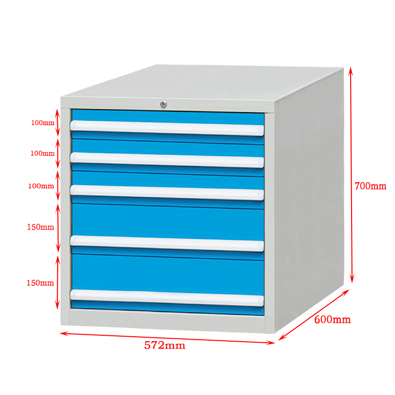 E100531-5A   Competitive Price   five   drawers  heavy   duty  lockable   tool cabinets heavy duty workshop 8
