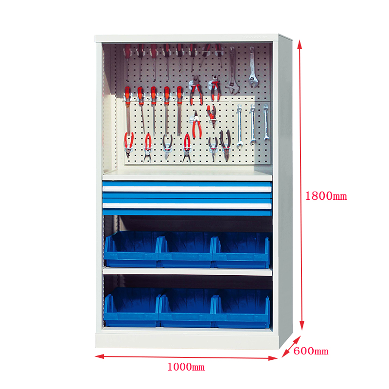 E136030 Factory price Multi-function Industrial open heavy duty cabinet storage organizer for garage 6