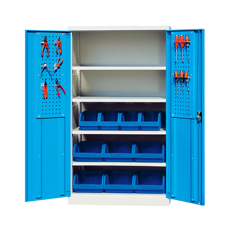 E136005-H180MK  Multi-purpose  cold rolled steel plate manufacturing    multi  shelves   storage   cabinet  for  garage 8