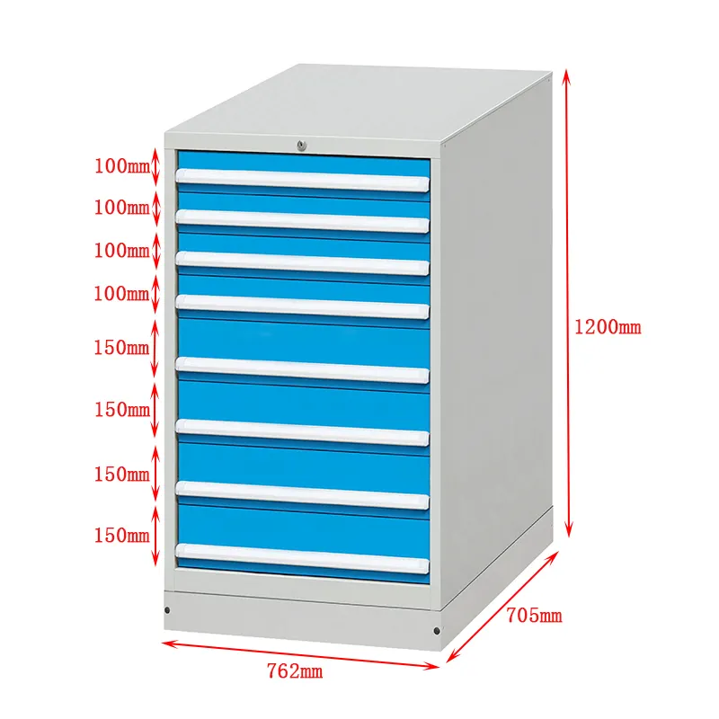 72 Inch Tool Cabinet: High-Quality Steel, 8 Drawers, 100kg Capacity 2