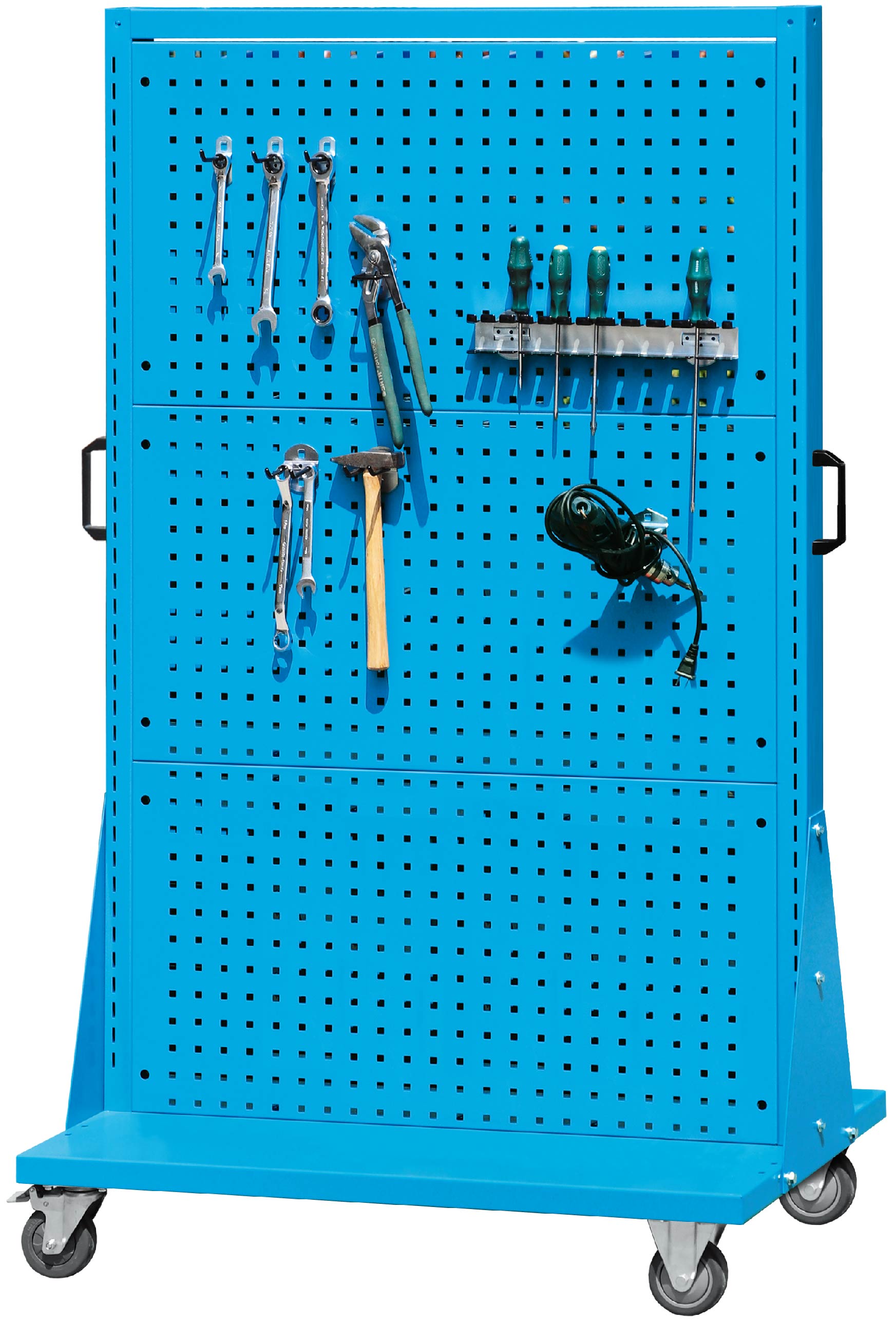 E313318 Wholesale customized practicalMobile double-sided type toolbox cabinet,Parts box cart 10