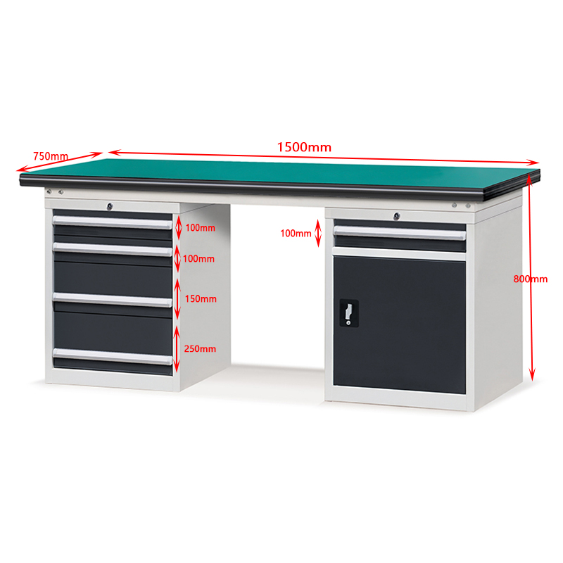 Best E210261-11 storage cabinet tool workbench all welded metal steel worktables Company - ROCKBEN 8