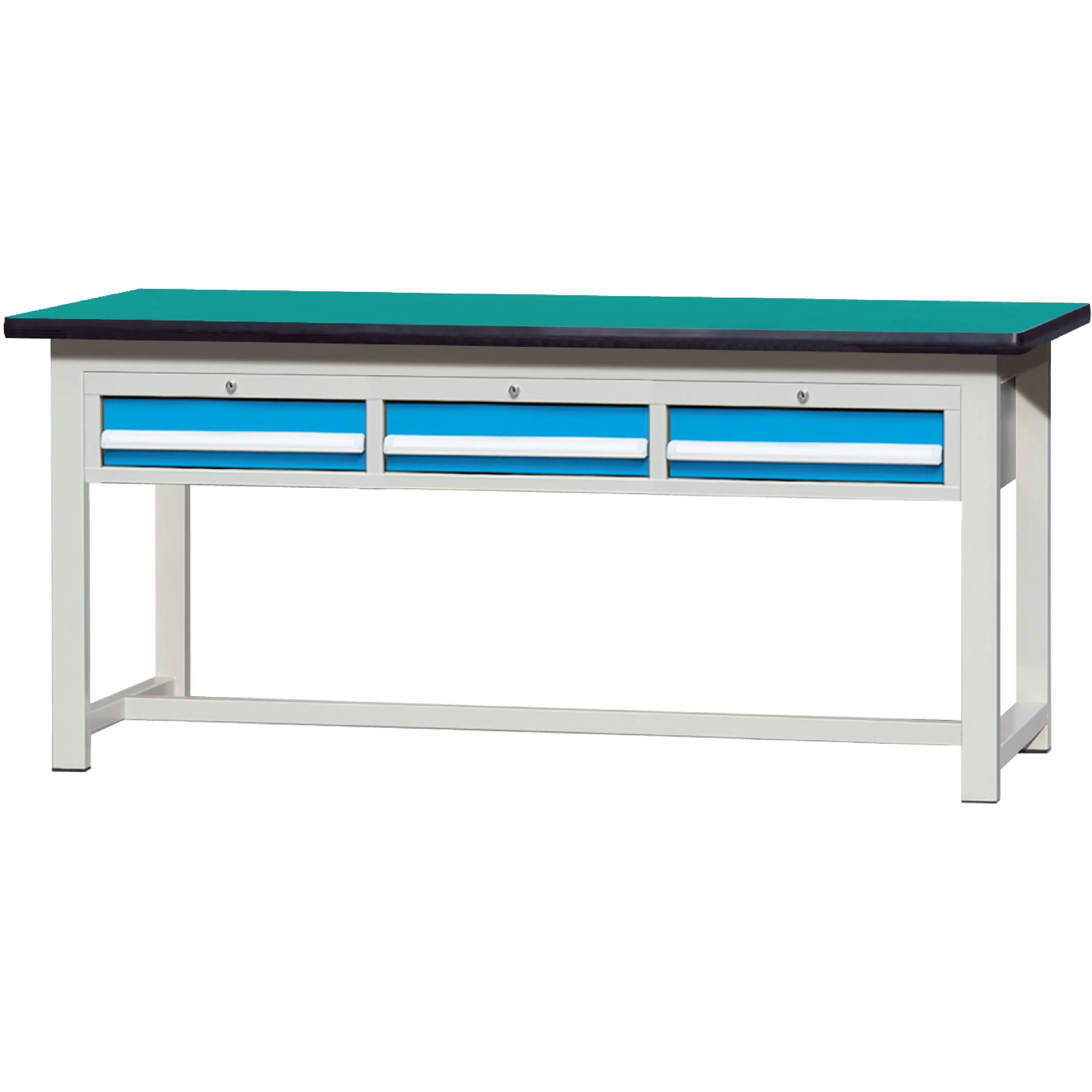 E222312-10 Frame Ginawa ng Workshop Work With 3 Drawers Heavy Duty Workbench Table Industrial Workbench 1