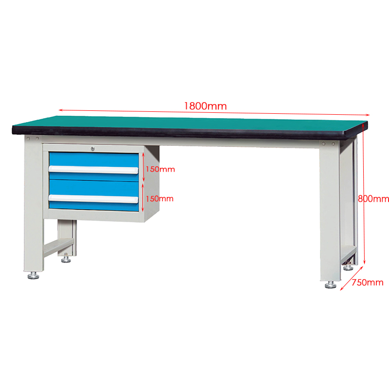 E210062-10  Heavy Duty Worktable   Maintenance Operation Assembly Table Multiple Drawers Industrial Workbench 8