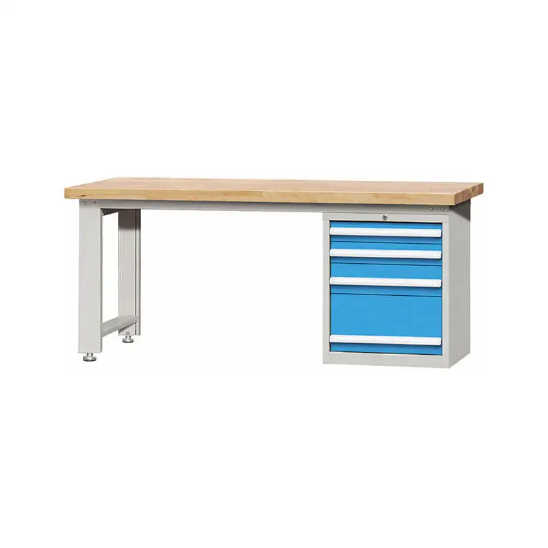 E210162-12 Bagong Pagdating Wooden 4 Drawers Systems Workbench Tool Cabinet Heavy Duty Locker Company - Rockben 1
