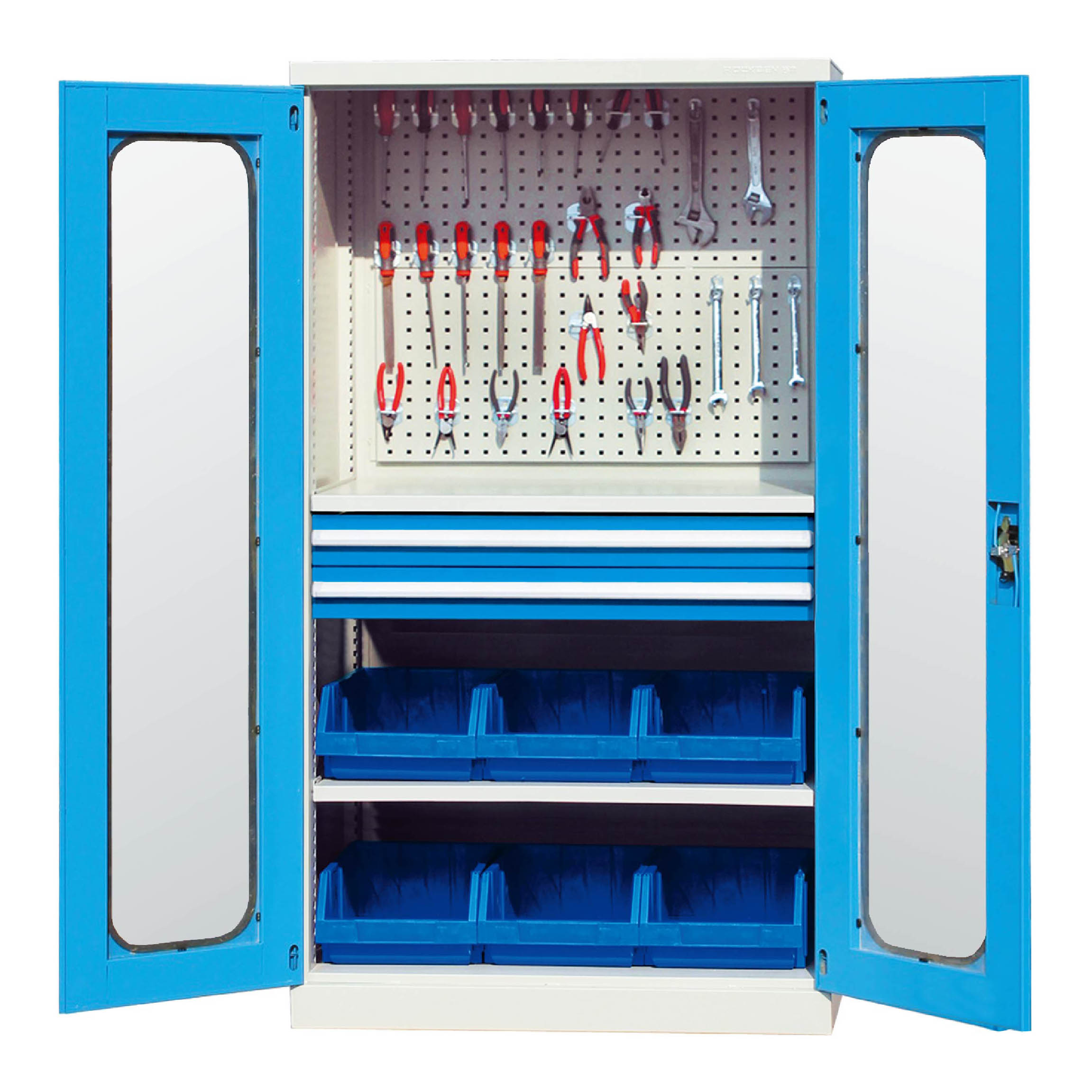 E901051 Drawer Storage Box Withdrawerable Plastic Box   Material box  for storage 16