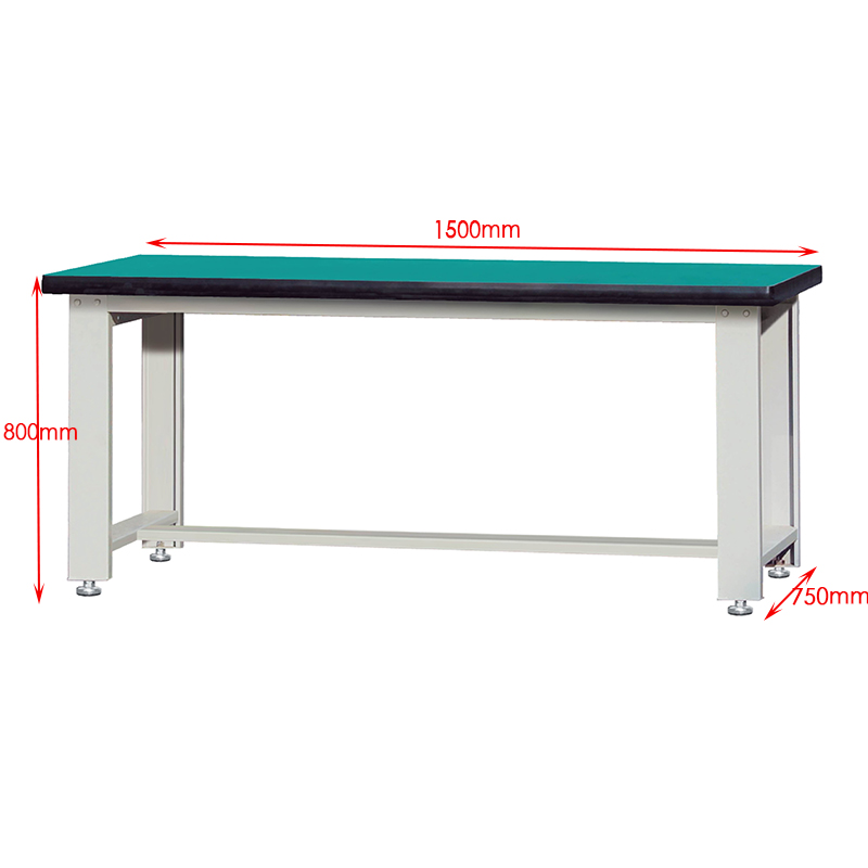E210001-10 Popular Promotional Customized Wholesale Professional Garage Straight Leg Heavy Duty Workbench 8