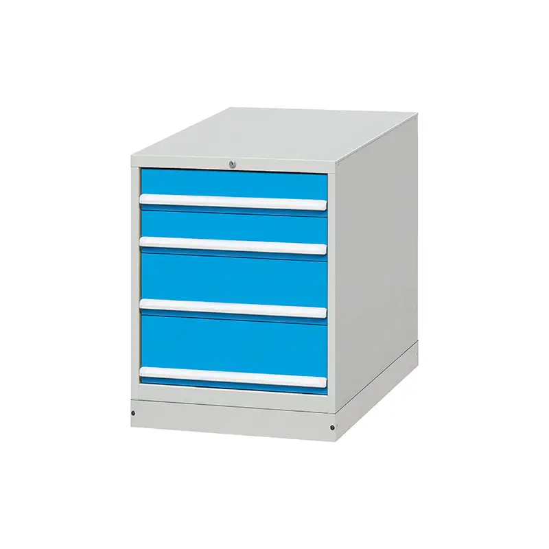 E100826-4B Mainit na Pagbebenta ng Mga Kabinet ng Tool Malakas na Tungkulin sa Pag-workshop Na-customize na Metal Steel 4 Drawer Cabinet Lockable 1