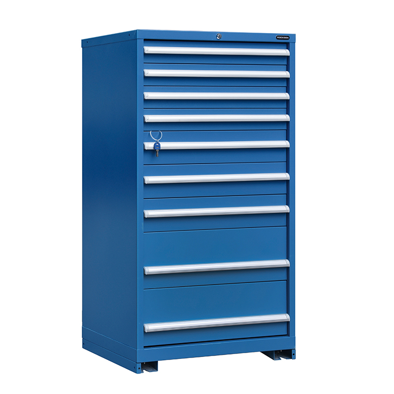 E100853-9B-B storage drawers cabinet tool cabinet High quality Factory customized 9 drawers metal steel 10