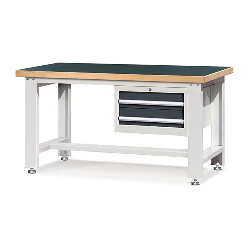 Kualitas E220131-18 Teknisi Workbench 2 Drawer Logam Lapangan Logam | Rockben 1