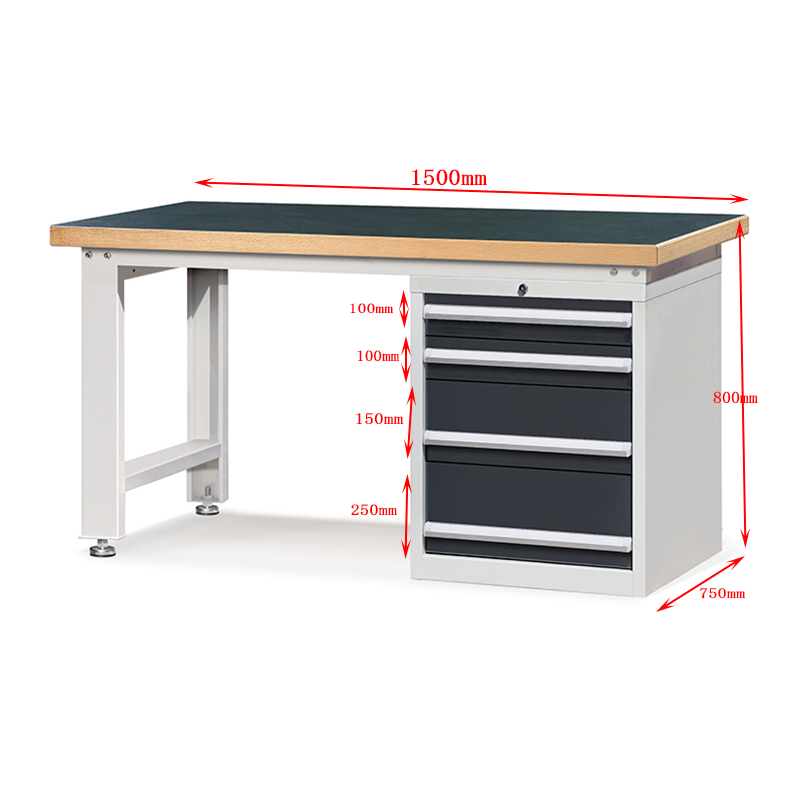 Best E210161-18 workshop bench 4 drawers heavy duty bearing 1000kg Company - ROCKBEN 9