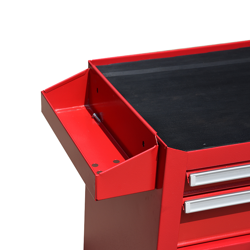 Quality EH18214  repair  rolling tool box cabinet   light   duty   2  drawers   RAL3003  trolleys Manufacturer | ROCKBEN 10