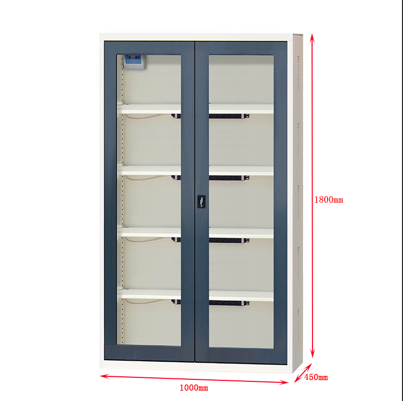 Best E113501-H180G Lockable double door charging cabinet 4 shelves high factor of safety Company - ROCKBEN 8