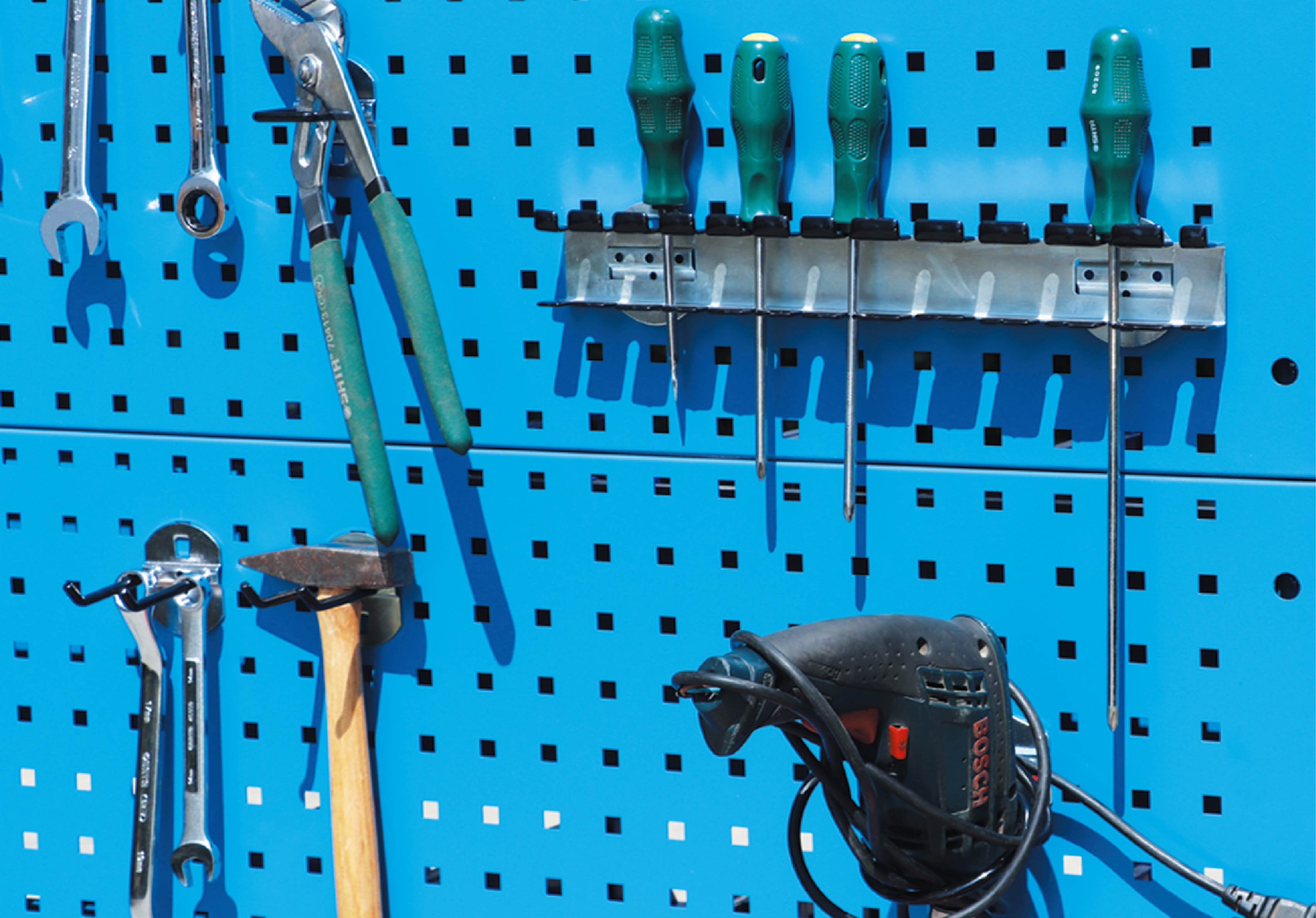 Qualitat E311122 Racks de pegboard mòbils Mobile Racks de material portàtil multifuncional amb rodes amb rodes 11