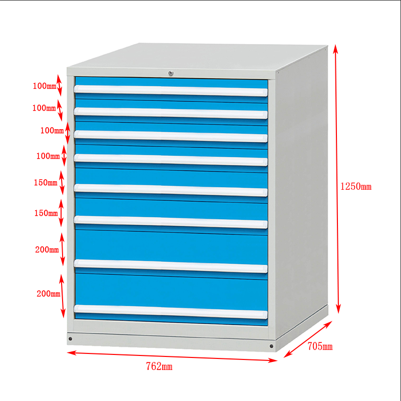 Best E100761-8A workshop cabinets heavy duty 8 drawers high load capacity Company - ROCKBEN 8
