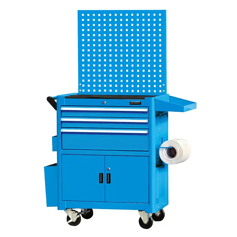 Kalidad e318409e light-duty tool utility cart na may mga drawer propesyonal na tool pag-aayos tagagawa | Rockben 1