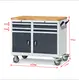 Heavy-Duty Rolling Tool Cart with 4 Drawers and Silent Casters 2