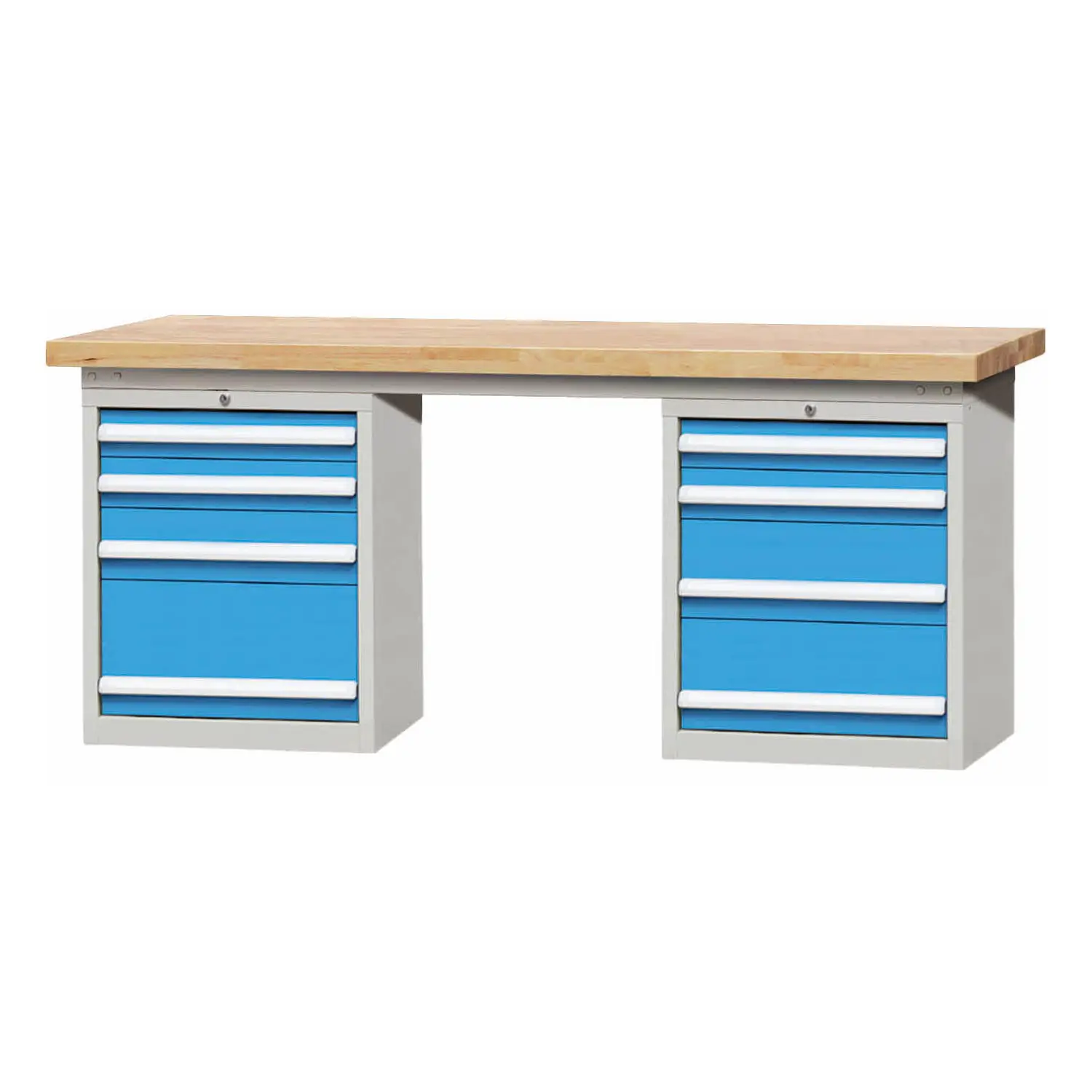 Rockben - Pedestal leg workshop bench bahagi ng imbakan ng mga cabinets workbench table pang -industriya workbench workbench at workstations 1