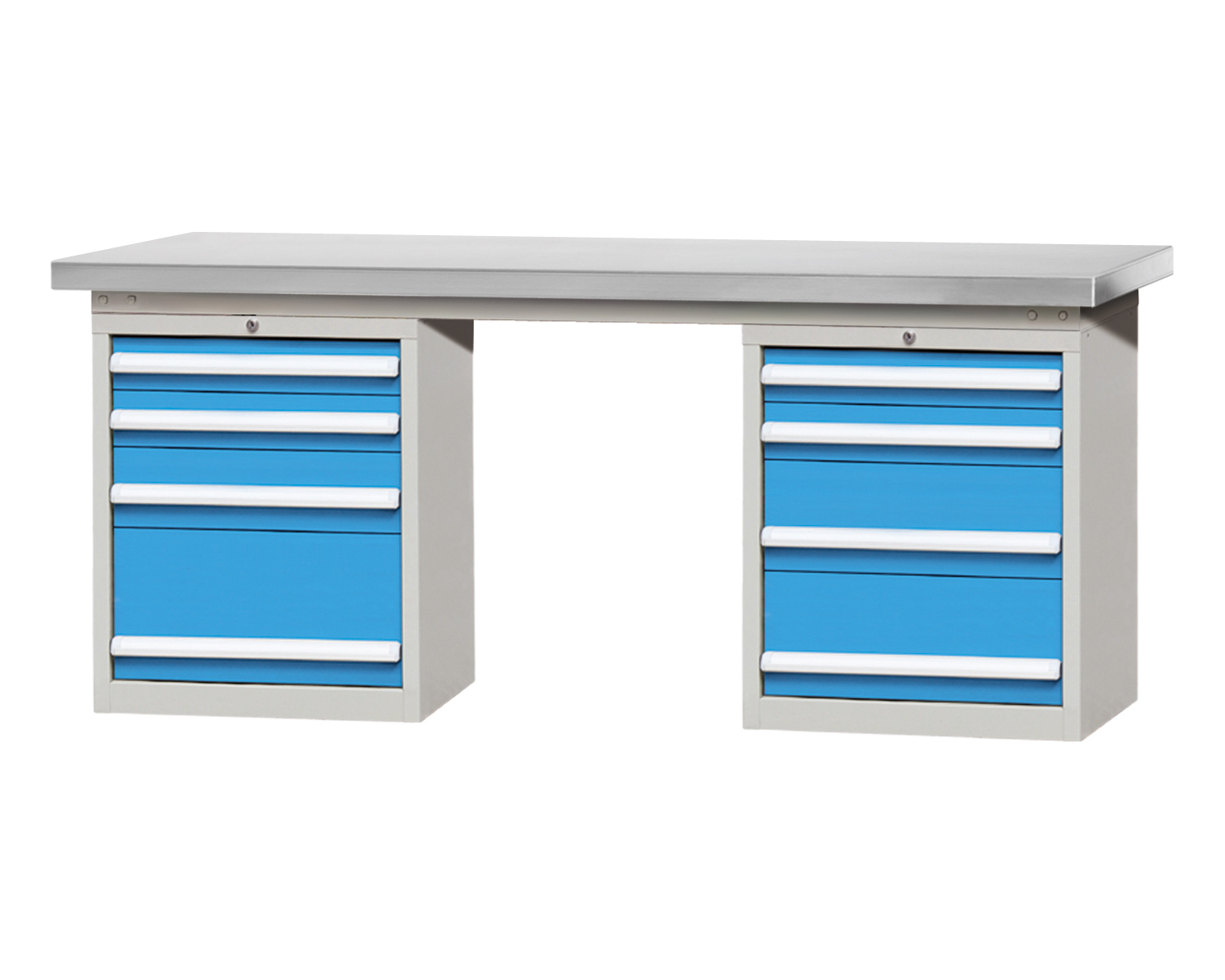 ROCKBEN - E210231-17 2022 Hot Selling 8 Drawers Long Life Service Garage Tool Cabinet Tool Drawer Cabinet Workbench And Workstations 7