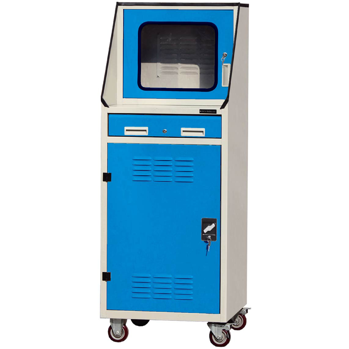 Durable Steel Tool Cabinet with Power Strip – Workbench Manufacturers 9