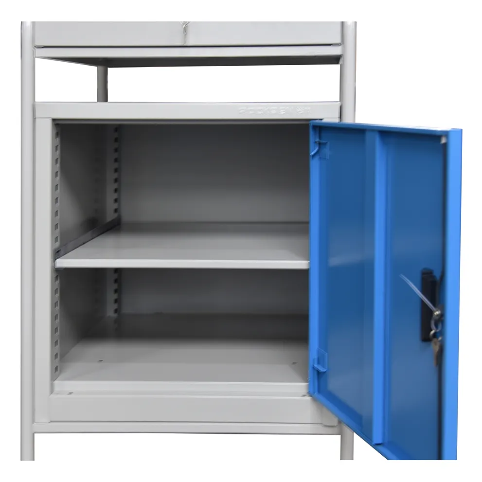 Factory Direct Sales Steel Cupboard with Handle and Wheels 6