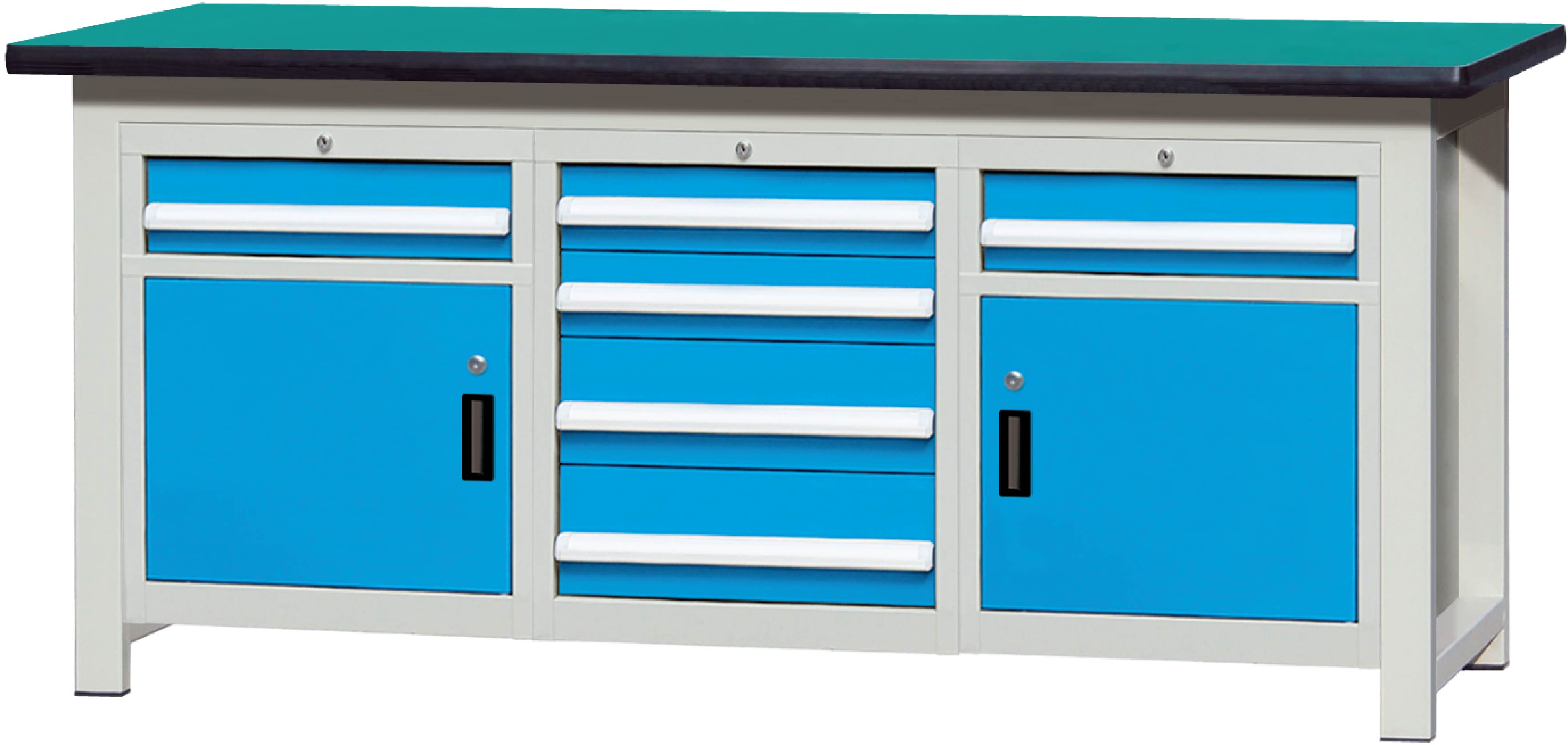 Heavy Duty Large Workbench with Drawer Locks 8