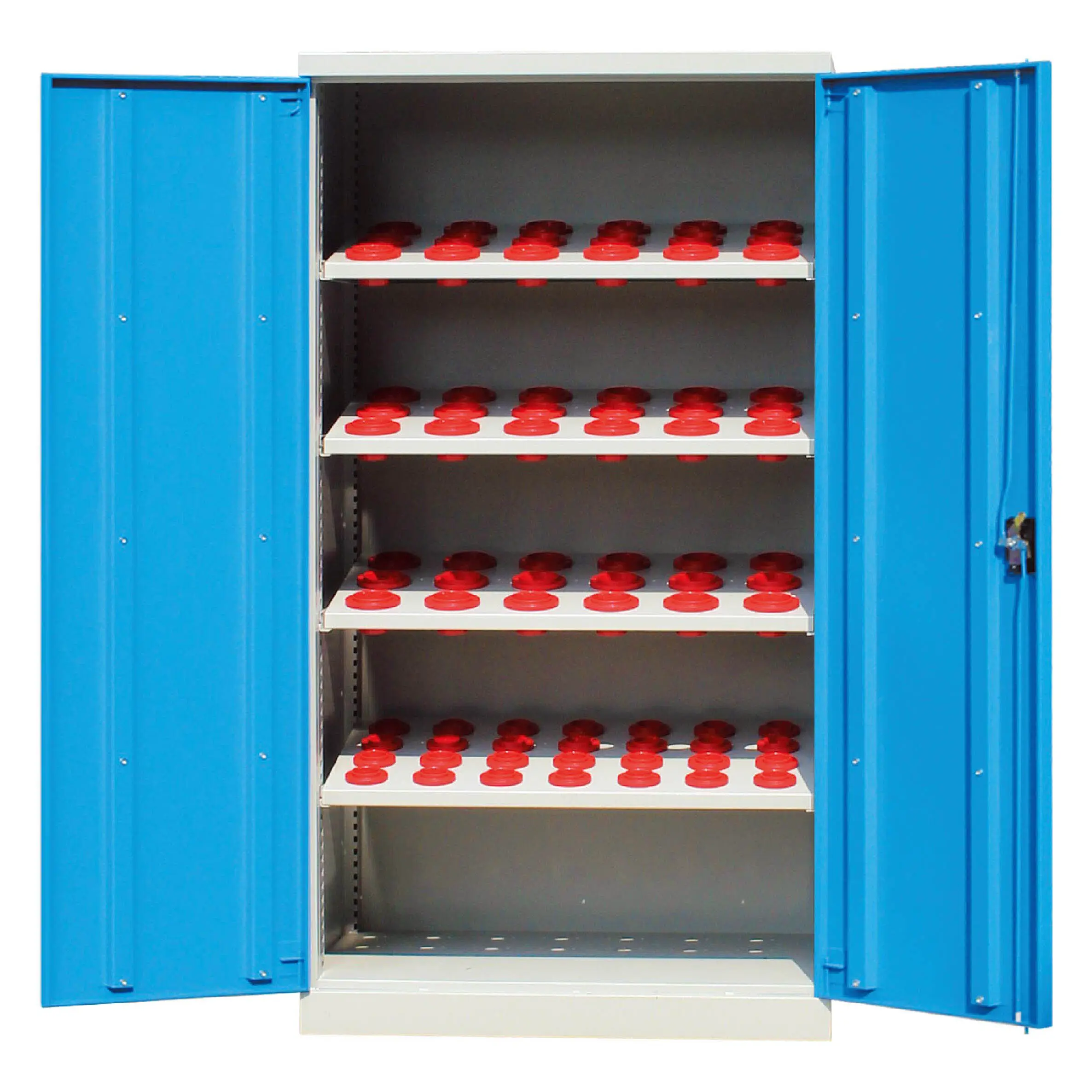 Large Capacity 2 Door Metal Tool Cabinet for Workshop or Garage by Rockben 6