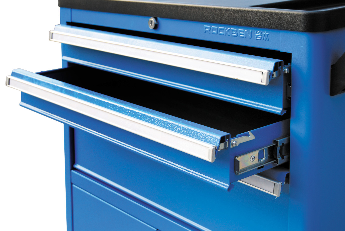 ROCKBEN - Professional Custom New Design Tool Cabinet Light-duty With Drawer Tool Box Trolley Roller Mobile Cabinet Tool carts and Trolleys 9