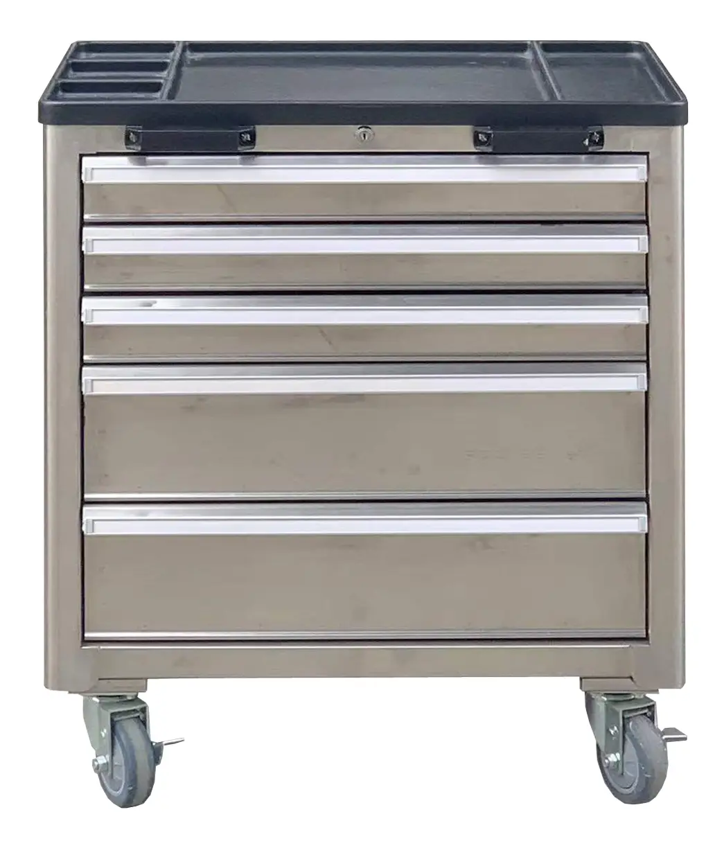 Rockben - alat stainless steeller batang cropley box roller lacer roller lacing logam larik laci laci laci mobile kabinet alat carts lan trolollys 1