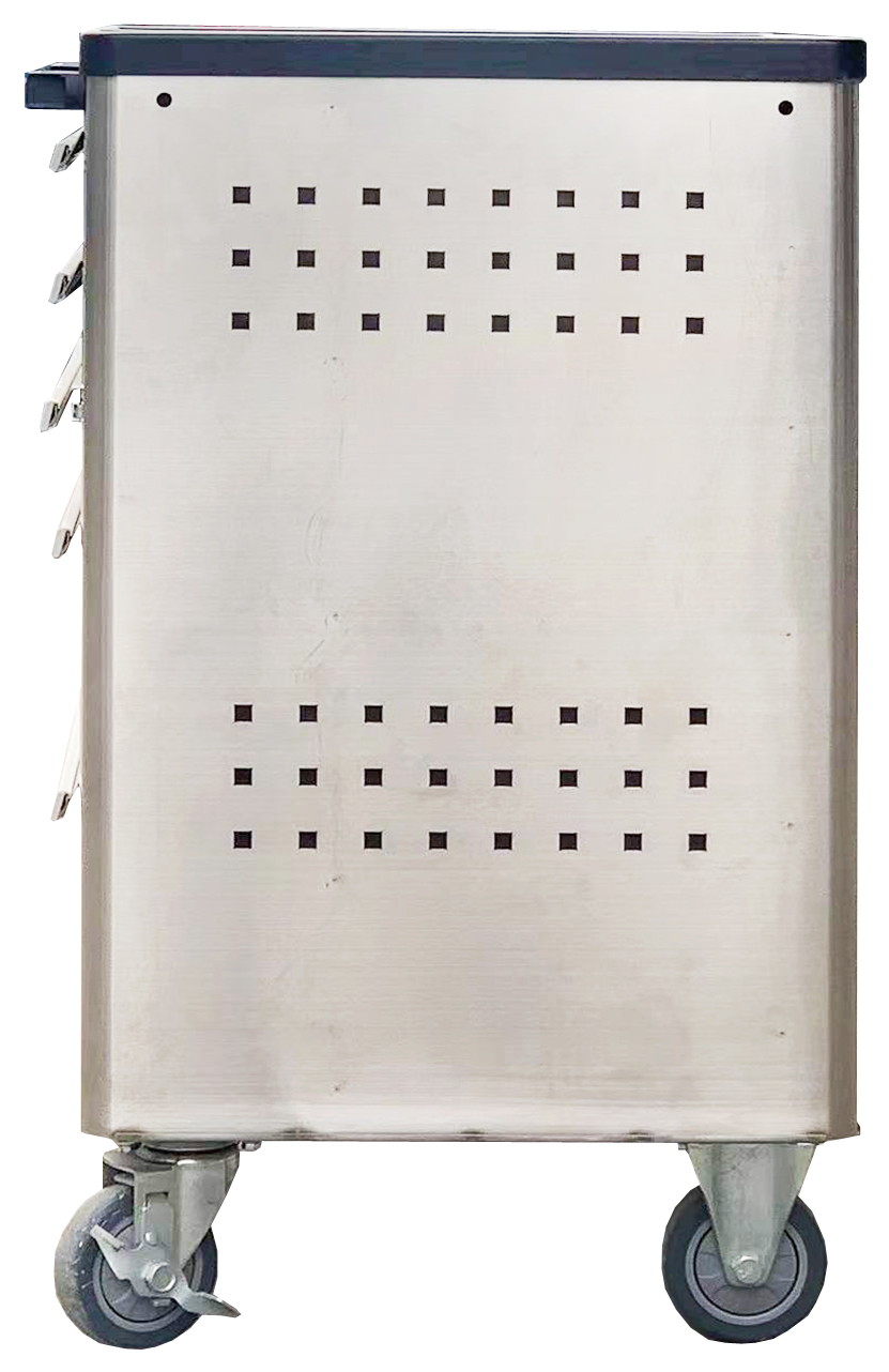 ROCKBEN - Wholesale Stainless Steel Tool Trolley Box Roller Drawer Rolling Metal Drawer Mobile Cabinet Tool carts and Trolleys 10