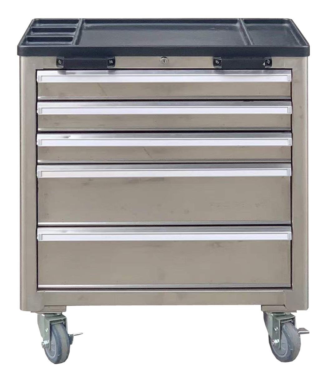 ROCKBEN - Wholesale Stainless Steel Tool Trolley Box Roller Drawer Rolling Metal Drawer Mobile Cabinet Tool carts and Trolleys 9