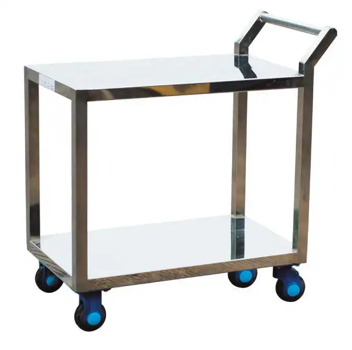 Stainless Steel 3 Tier Tool Storage Cart - Lightweight, Durable, Versatile 2