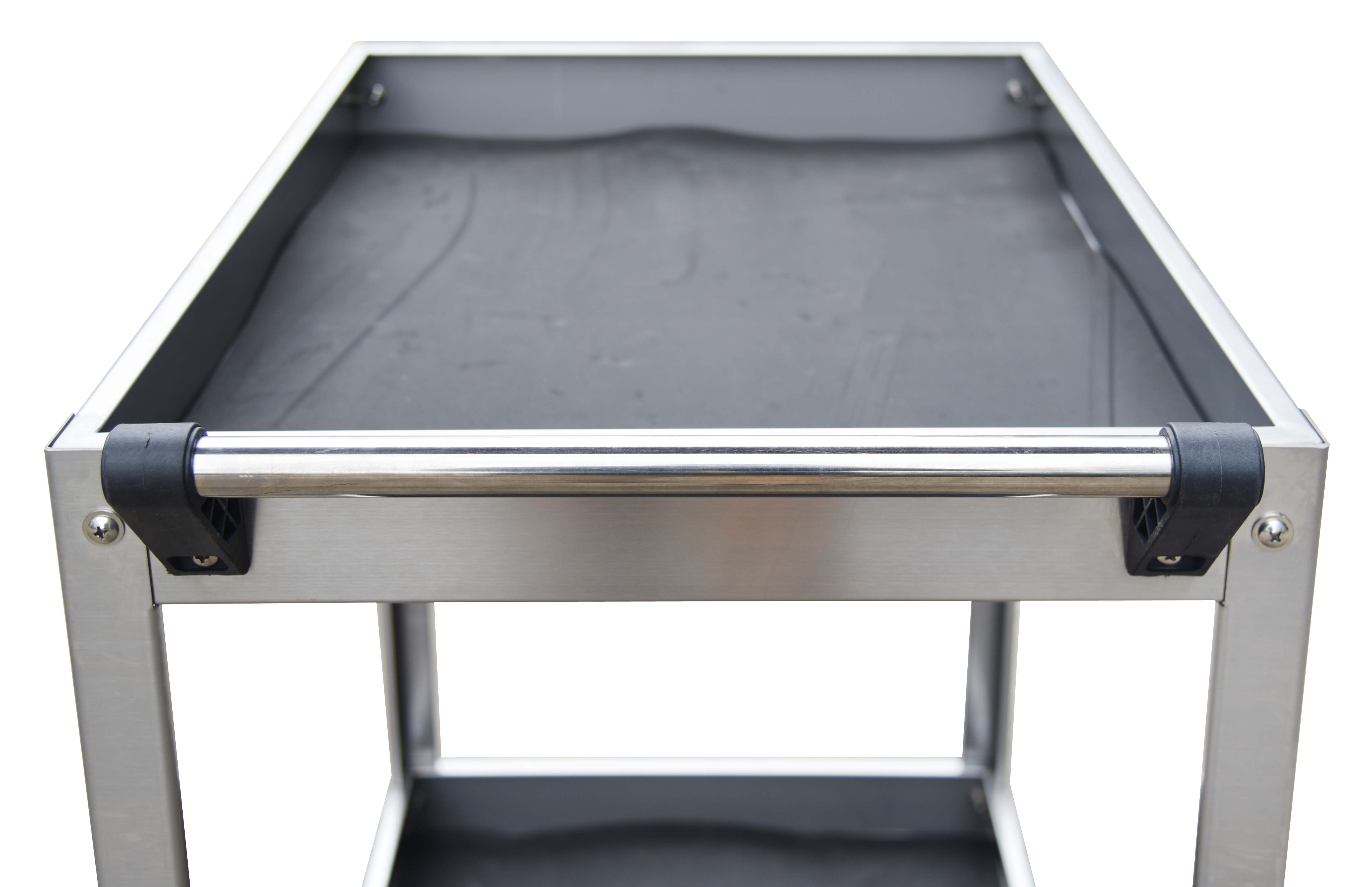 Stainless Steel 3 Tier Tool Storage Cart - Lightweight, Durable, Versatile 10