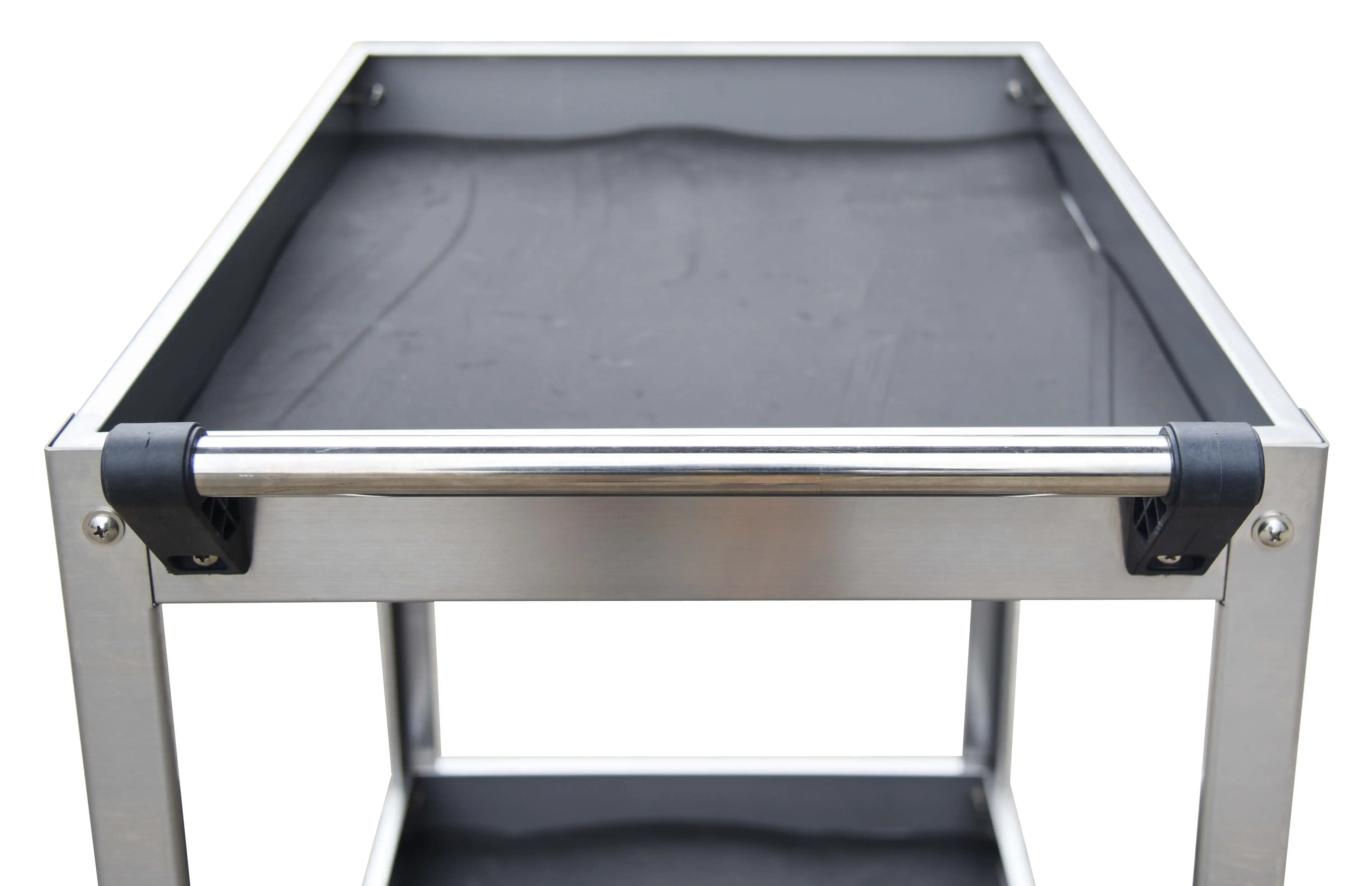 Stainless Steel 3 Tier Tool Storage Cart - Lightweight, Durable, Versatile 3