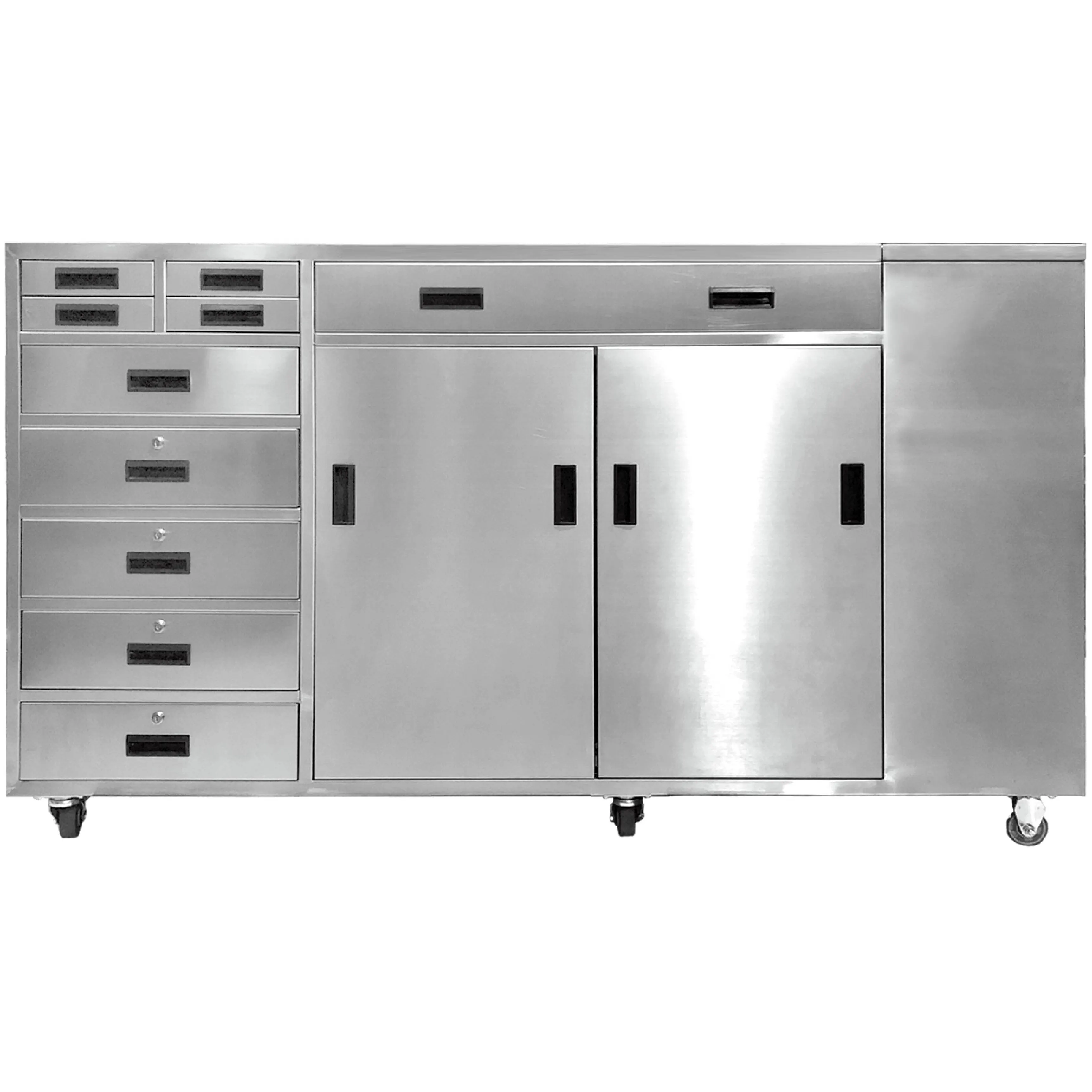 Customizable Stainless Steel Tool Cabinet Trolley: High Quality, Environmentally Friendly & Durable 2