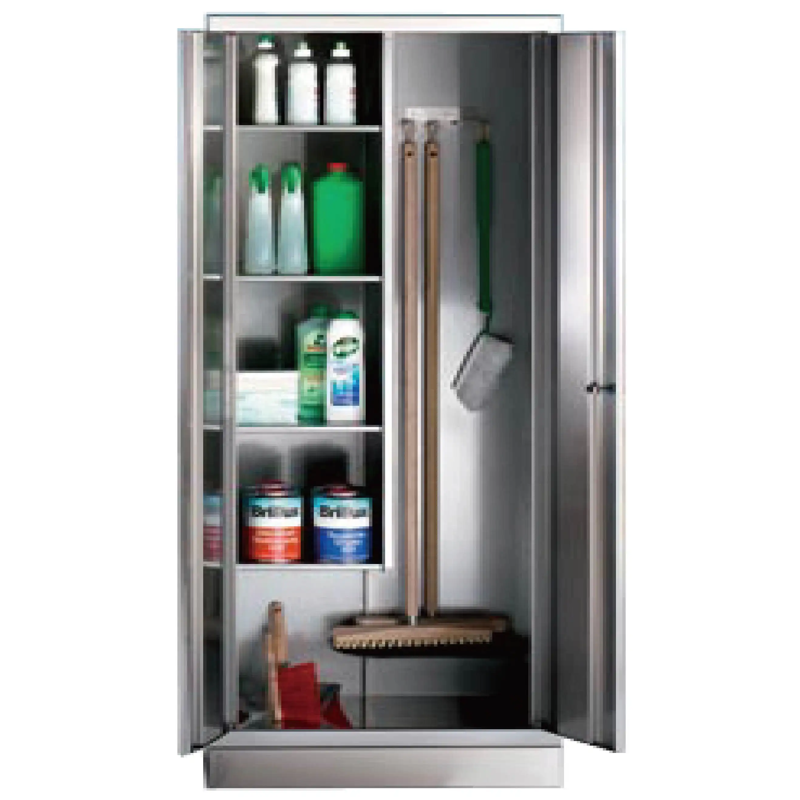 Rockben - Mga Produkto ng Promosyon Modern Steel Storage Silid na Sliding Metal Cabinet Locker Wardrobe Closet Tool Carts at Trolley 1