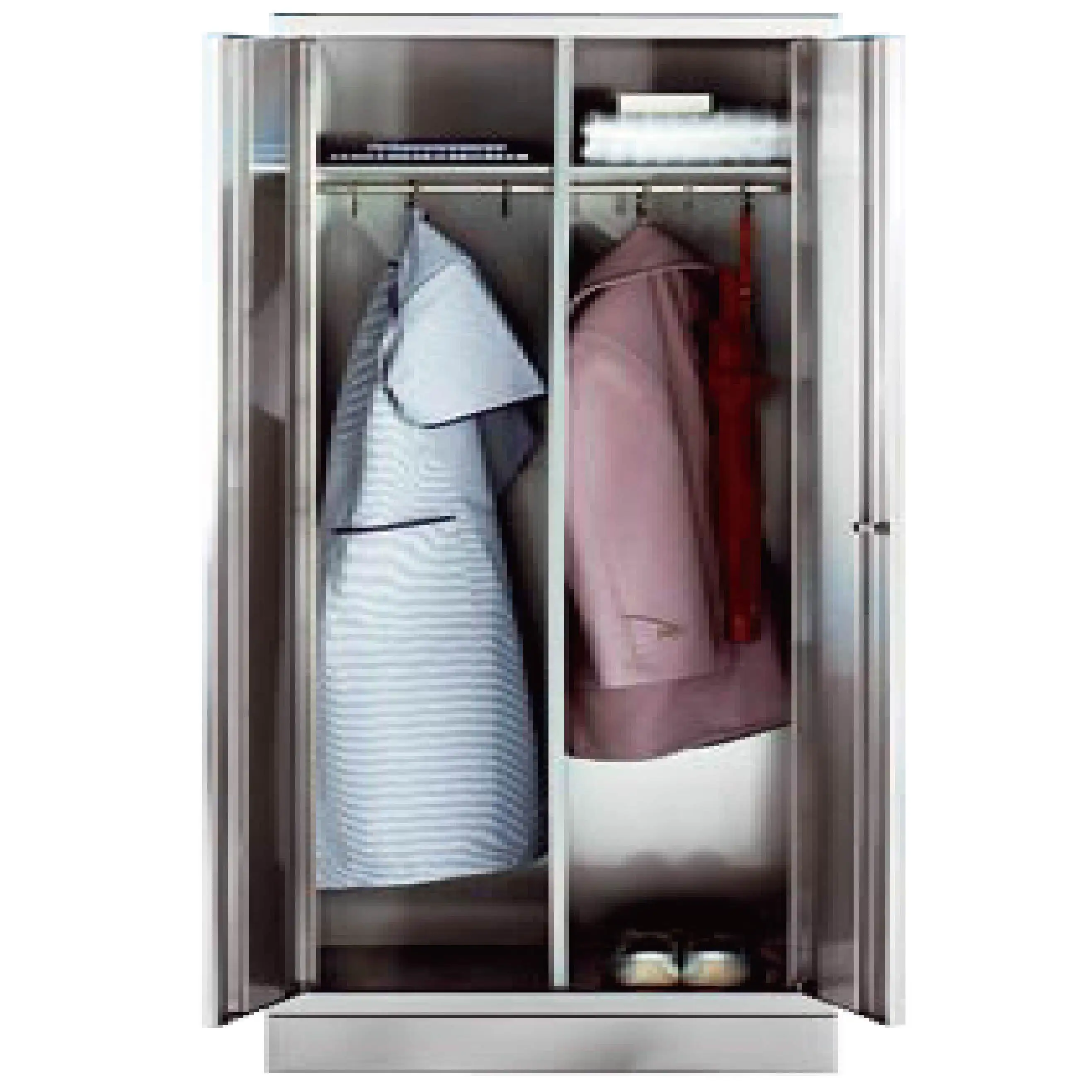 Hot Selling Metal Cloth Wardrobe- Portable Storage for Diverse Use 2