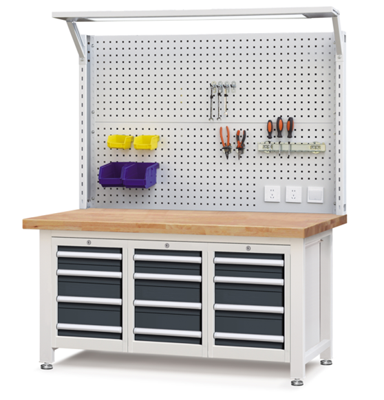 E221481-12  Space optimization 4  drawer   floor  cabinet  work bench tool cabinet workshop manufacturers 12