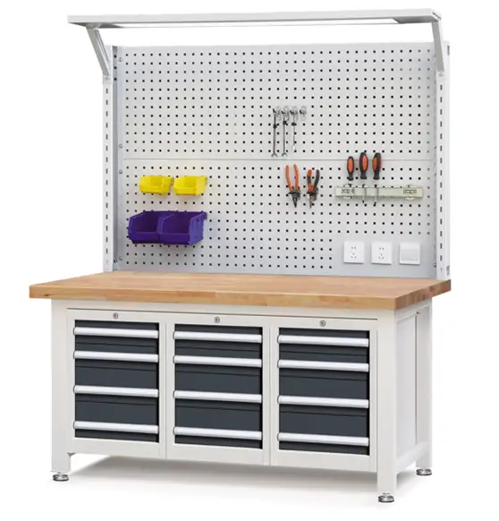 E221481-12 ， E020129 DURABILITY AT VERSATILITY Multi Drawer Storage Heavy Duty Workbench para sa Workshop 1