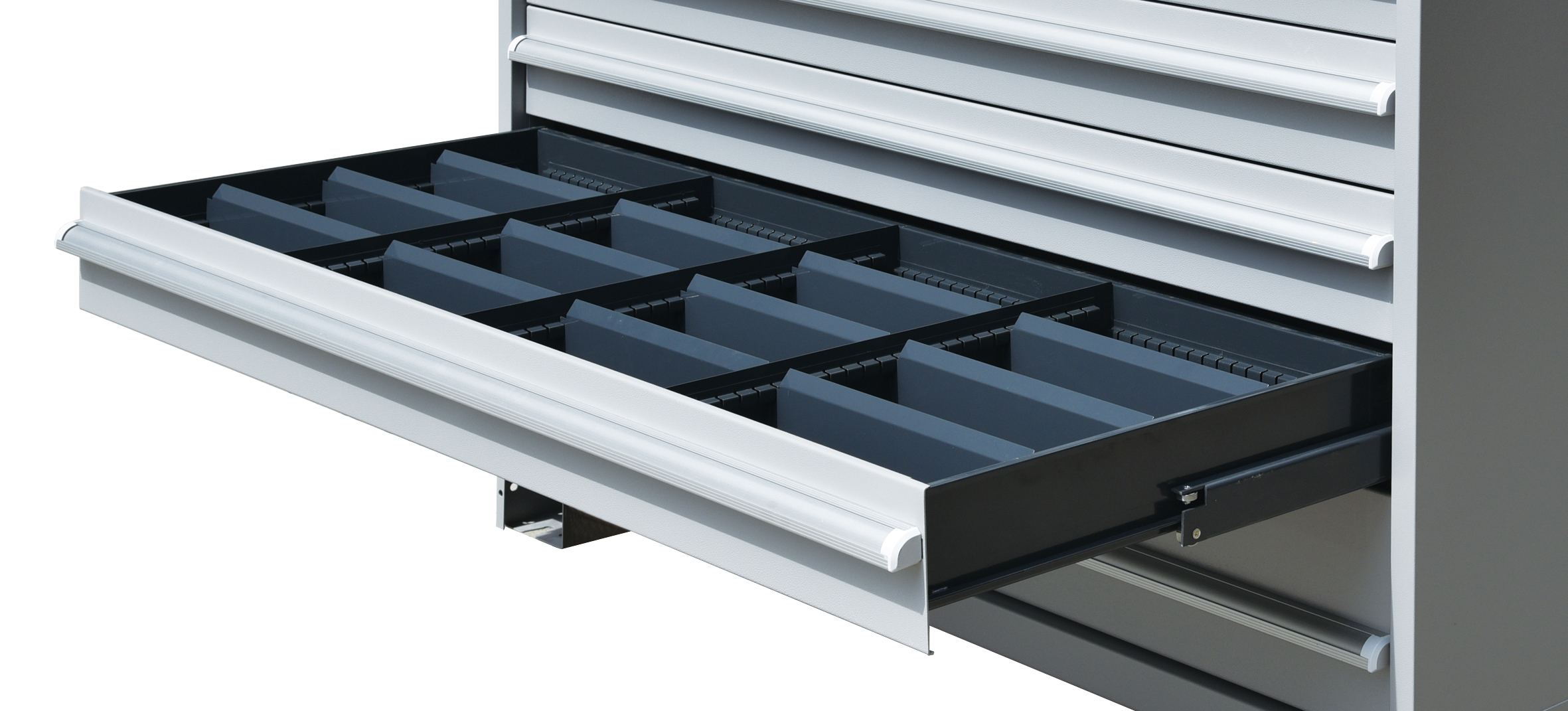 E101651-8B Excellent quality practical heavy duty metal steel 60 inch stationary modulare drawer cabinets 13