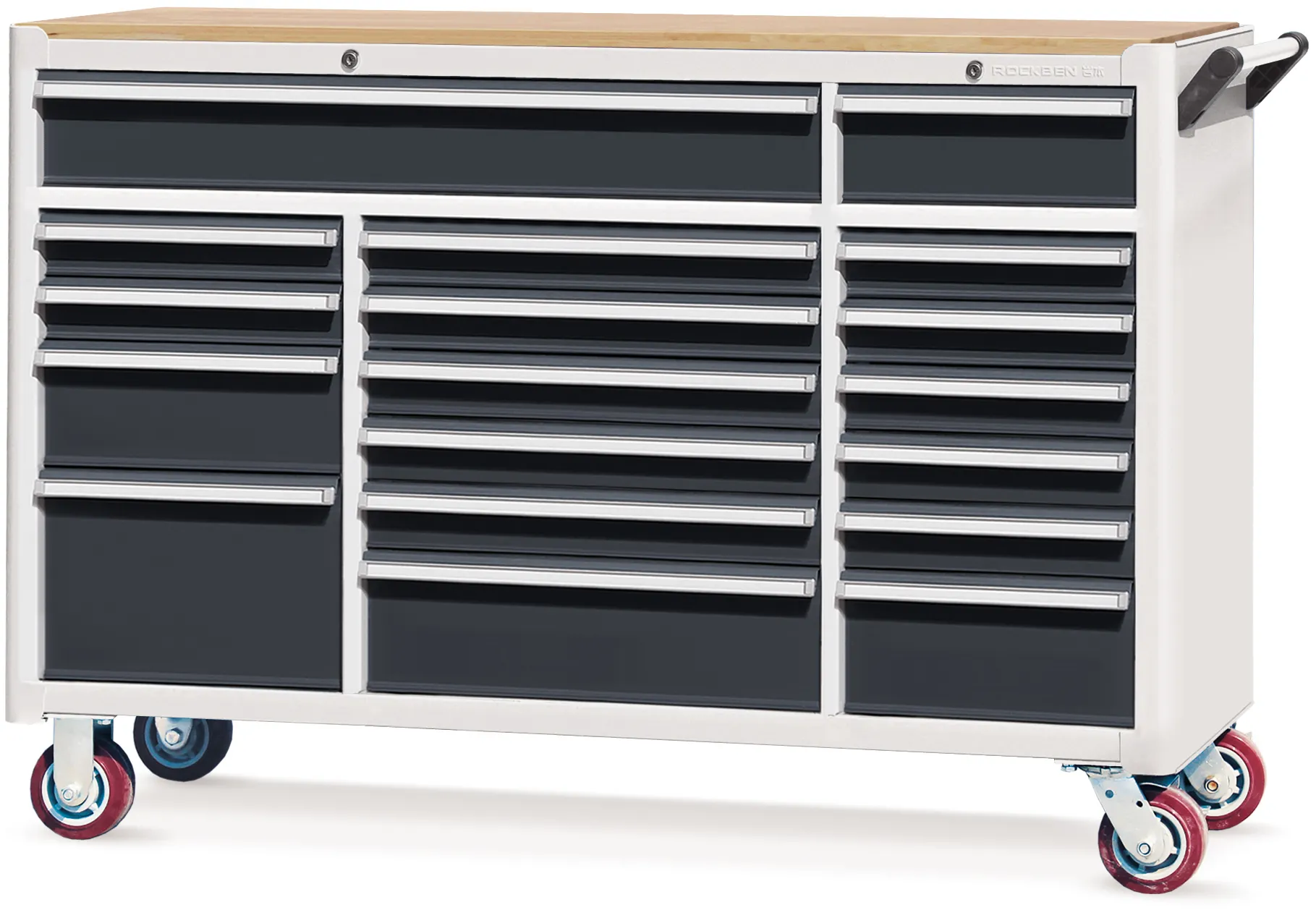 Heavy-Duty Mini Tool Chest with 5 Lockable Drawers - Customizable Size 4