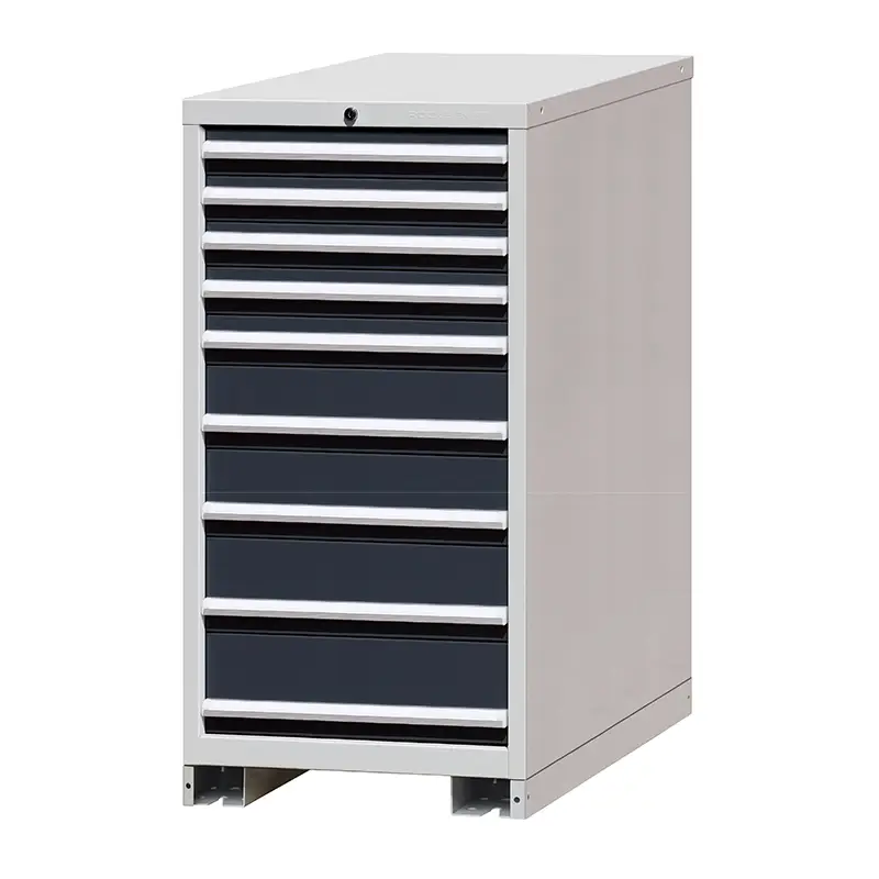 E100351-9A Mataas na Lakas Lockable Multi Drawer Mataas na Kapasidad ng Pag-load ng Metal Tool Storage Cabinet Para sa Garage 1