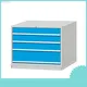 Heavy-Duty Tool Cabinet with Lockable Drawers - 200kg Capacity Each 1