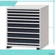 Heavy-Duty 10-Drawer Tool Cabinet with Interlocking Safety Feature 1
