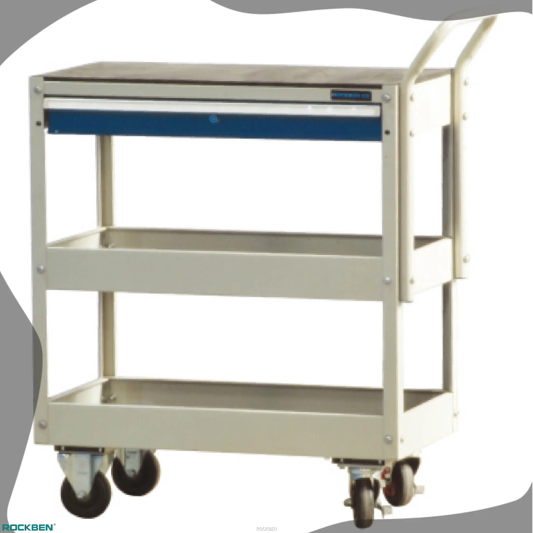 ESD 3 Tier Tool Cart by ROCKBEN - High-Quality Cabinets at Budget-Friendly Prices 1