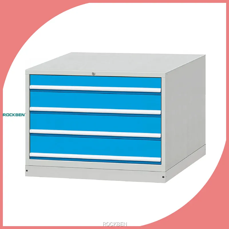 Stainless Steel Tool Cabinet with 4 Lockable Drawers 1