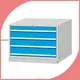 Stainless Steel Tool Cabinet with 4 Lockable Drawers 1