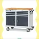 Industrial Heavy-Duty Tool Trolley with 4 Drawers and Double Door 1