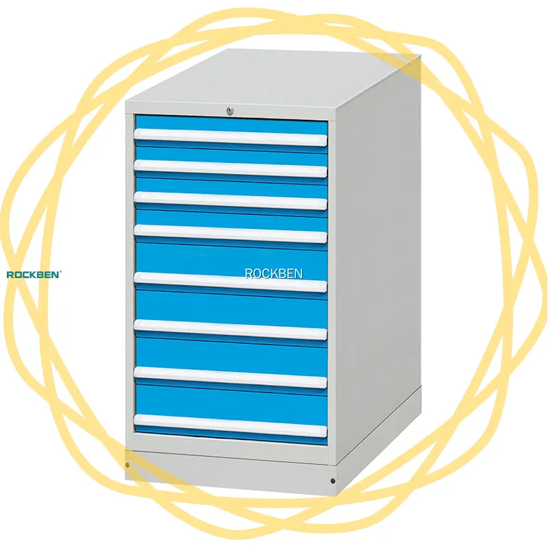 72 Inch Tool Cabinet: High-Quality Steel, 8 Drawers, 100kg Capacity 1