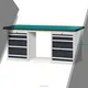 Tool Box with 8 Drawers, 1000kg Capacity 1